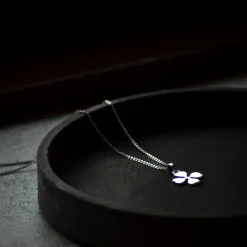 Aagaard Smykker|Gaver Til Sundhedspersonalet*halskæde med sølv firkløver