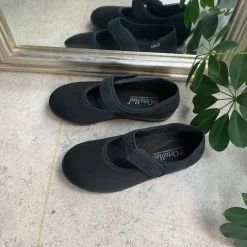 OrtoMed sko Slip On Sko|Sko Med Ekstra Svangstøtte*Ballerina til den brede fod