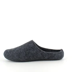 Sygeplejebutikken Hjemmesko|Sko Til Ældre*Behagelig hjemmesko i mørkegrå filt