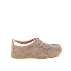 Sygeplejebutikken Sko På Tilbud*Beige ruskindssko med rågummisål