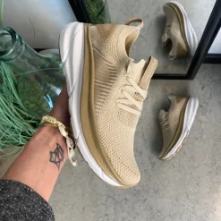 Rugged gear Knyster - Hallux Valgus|Sommersko Dame*Beige Step-on sko fra