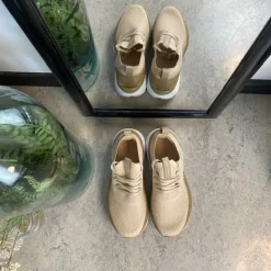 Rugged gear Knyster - Hallux Valgus|Sommersko Dame*Beige Step-on sko fra