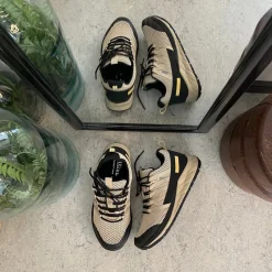 Green Comfort Benlængdeforskel|Knyster - Hallux Valgus*Beige vandtæt sko fra med masser af svangstøtte