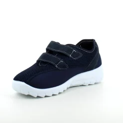 OrtoMed sko Slip On Sko|Sko Med Ekstra Svangstøtte*Blå fleksibel sko med skridhæmmende såler