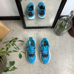 Sygeplejebutikken Sko På Tilbud*Blå letvægtssko med stødabsorbering og flotte detaljer