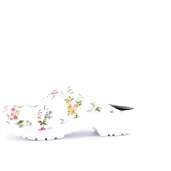 Sygeplejebutikken Træsko Dame Modeller|Hvide Træsko*Blomstret træsko uden kap