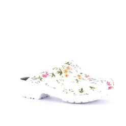 Sygeplejebutikken Træsko Dame Modeller|Hvide Træsko*Blomstret træsko uden kap