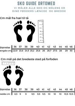 OrtoMed sko Benlængdeforskel|Knyster - Hallux Valgus*Bred skind slip on til knyster
