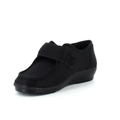 OrtoMed sko Benlængdeforskel|Knyster - Hallux Valgus*Bred sko med velcro og plads