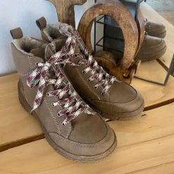 Rieker Kort Støvle Dame|Vinterstøvler Damer*Brun støvle med varmt foer.