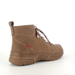 Rieker Kort Støvle Dame|Vinterstøvler Damer*Brun støvle med varmt foer.