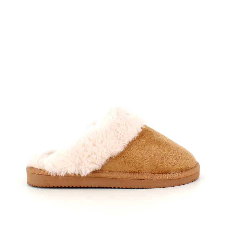 Sygeplejebutikken Hjemmesko|Sko På Tilbud*Brun Slip on hjemmesko med god bredde