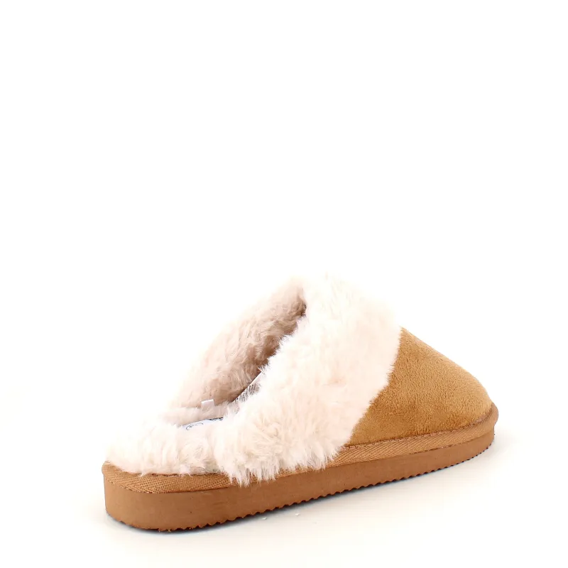 Sygeplejebutikken Hjemmesko|Sko På Tilbud*Brun Slip on hjemmesko med god bredde