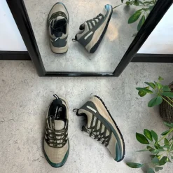 Green Comfort Overgangssko|Sko Til Brede Fødder Og Høj Vrist*Brun vandtæt sko fra med masser af svangstøtte