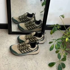 Green Comfort Overgangssko|Sko Til Brede Fødder Og Høj Vrist*Brun vandtæt sko fra med masser af svangstøtte