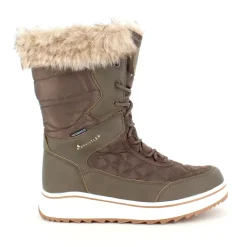 Whistler Billige Vinter Støvler|Vinterstøvler Damer*Brun vandtæt vinterstøvle fra med pels kant