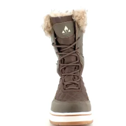 Whistler Billige Vinter Støvler|Vinterstøvler Damer*Brun vandtæt vinterstøvle fra med pels kant