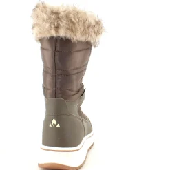 Whistler Billige Vinter Støvler|Vinterstøvler Damer*Brun vandtæt vinterstøvle fra med pels kant