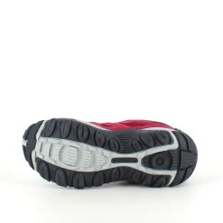 Sygeplejebutikken Stødabsorberende Sko*Damesko i bordeaux-pink med TPR-sål og snørebånd – åndbar og komfortabel