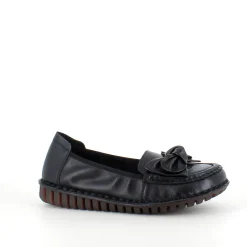 Sygeplejebutikken Sommersko Dame|Følsomme Fødder*Elegant ballerina i sort skind