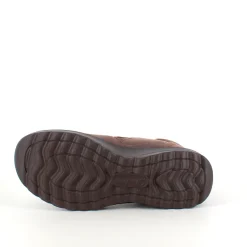 Skechers Kort Støvle Dame|Stødabsorberende Sko*Elegant brun støvlet med meomory foam fra