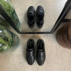 Sygeplejebutikken Sko Til Ældre|Sko Med Velcro*Elegant damesko med flotte detaljer og velcrolukning