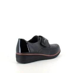 Sygeplejebutikken Sko Til Ældre|Sko Med Velcro*Elegant damesko med flotte detaljer og velcrolukning