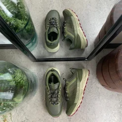 Endurance Vandresko Og Sandaler|Overgangssko*vandtæt sko i grøn med stødabsorberende sål