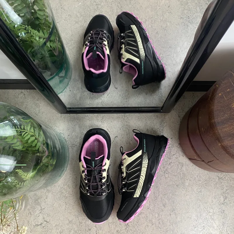 Endurance Vandresko Og Sandaler|Overgangssko*vandtæt sko i sort med stødabsorberende sål