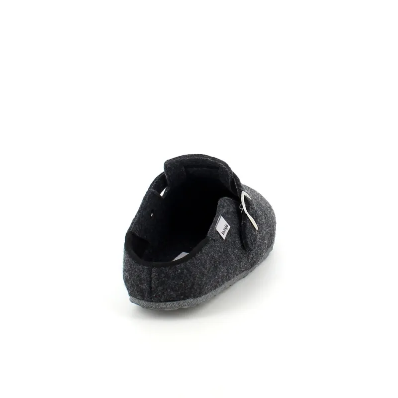 Sygeplejebutikken Sko På Tilbud*Filtsko slip on i mørkgrå