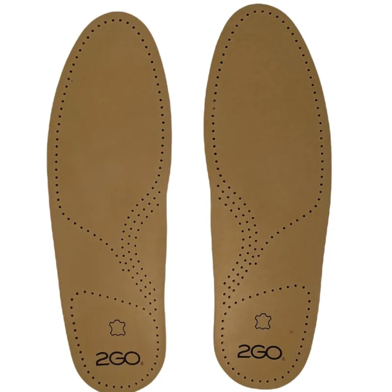 2Go Svangsål|Såler*letvægtssål i skind med god svangstøtte