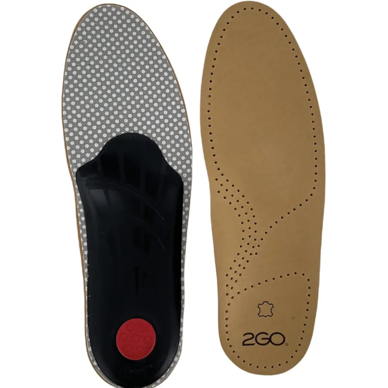 2Go Svangsål|Såler*letvægtssål i skind med god svangstøtte