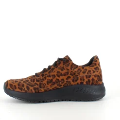 Sygeplejebutikken Hælsporer|Platfodet*Green Comfort sko med leopardprint og dobbelt lukning