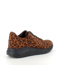 Sygeplejebutikken Hælsporer|Platfodet*Green Comfort sko med leopardprint og dobbelt lukning