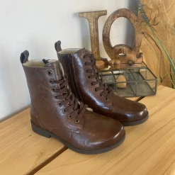 Green Comfort Vinterstøvler Damer|Overgangssko*vinterstøvle med uldfor i brun