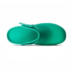 Schuzz clog Sko På Tilbud*Grøn Autoklaverbar clog med antistatiske skridhæmmende såler