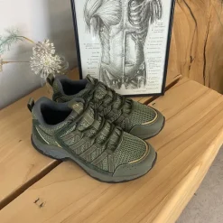 Green Comfort Knyster - Hallux Valgus|Platfodet*Grøn sko med masser af stødabsorbering