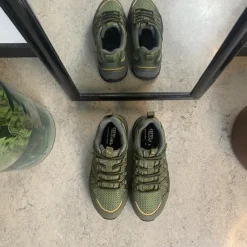 Green Comfort Knyster - Hallux Valgus|Platfodet*Grøn sko med masser af stødabsorbering