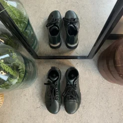 Rieker Kort Støvle Dame|Grønne Støvler*Grøn støvle med god stødabsorbering