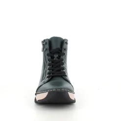 Rieker Kort Støvle Dame|Grønne Støvler*Grøn støvle med god stødabsorbering