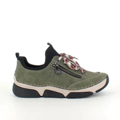 Rieker Knyster - Hallux Valgus|Hælsporer*Grøn sneakers fra med god stødabsorbering