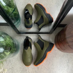 Woden Gummistøvler|Grønne Støvler*Grøn gummistøvle med svangstøtte