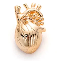 Sygeplejebutikken Gaver Til Sundhedspersonalet*Guld hjerte pin