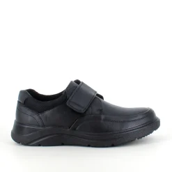 Sygeplejebutikken Herresko Og Sandaler|Herresko Og Sandaler*Herresko i sort PU med bred velcrolukning og robust TPR-sål