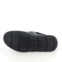 Sygeplejebutikken Herresko Og Sandaler|Herresko Og Sandaler*Herresko i sort PU med bred velcrolukning og robust TPR-sål