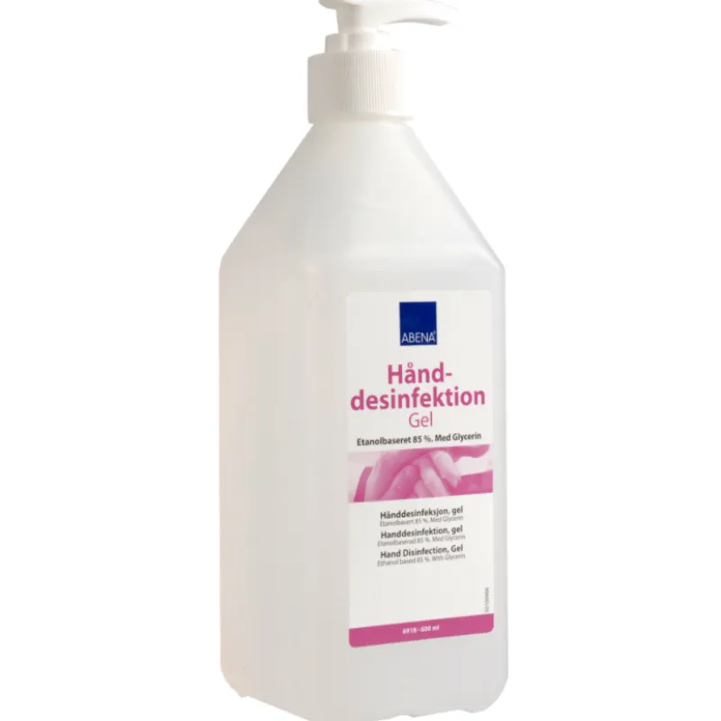 Sygeplejebutikken Værnemidler*Hånd desinfektion Gel 600 ml