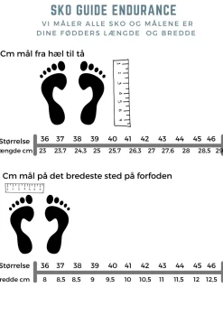 Endurance Sko På Tilbud|Sko Med Ekstra Svangstøtte*Hvid ComfortFit sneakers fra