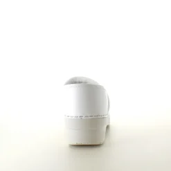 Sanita Clogs|Træsko Dame Modeller*Hvid fleksibel -træsko med hælkappe.