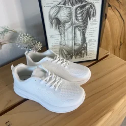 Sygeplejebutikken Knyster - Hallux Valgus|Sommersko Dame*Hvid letvægtssko med god stødabsorbering