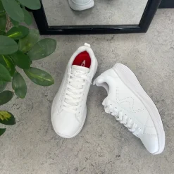 MBT Sko Til Ældre|Hvide Sneakers Dame*Hvid Ren Lace up sko fra